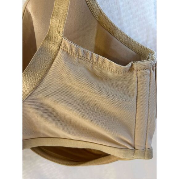 Cacique 42H beige bra Satin full Coverage - Picture 5 of 8